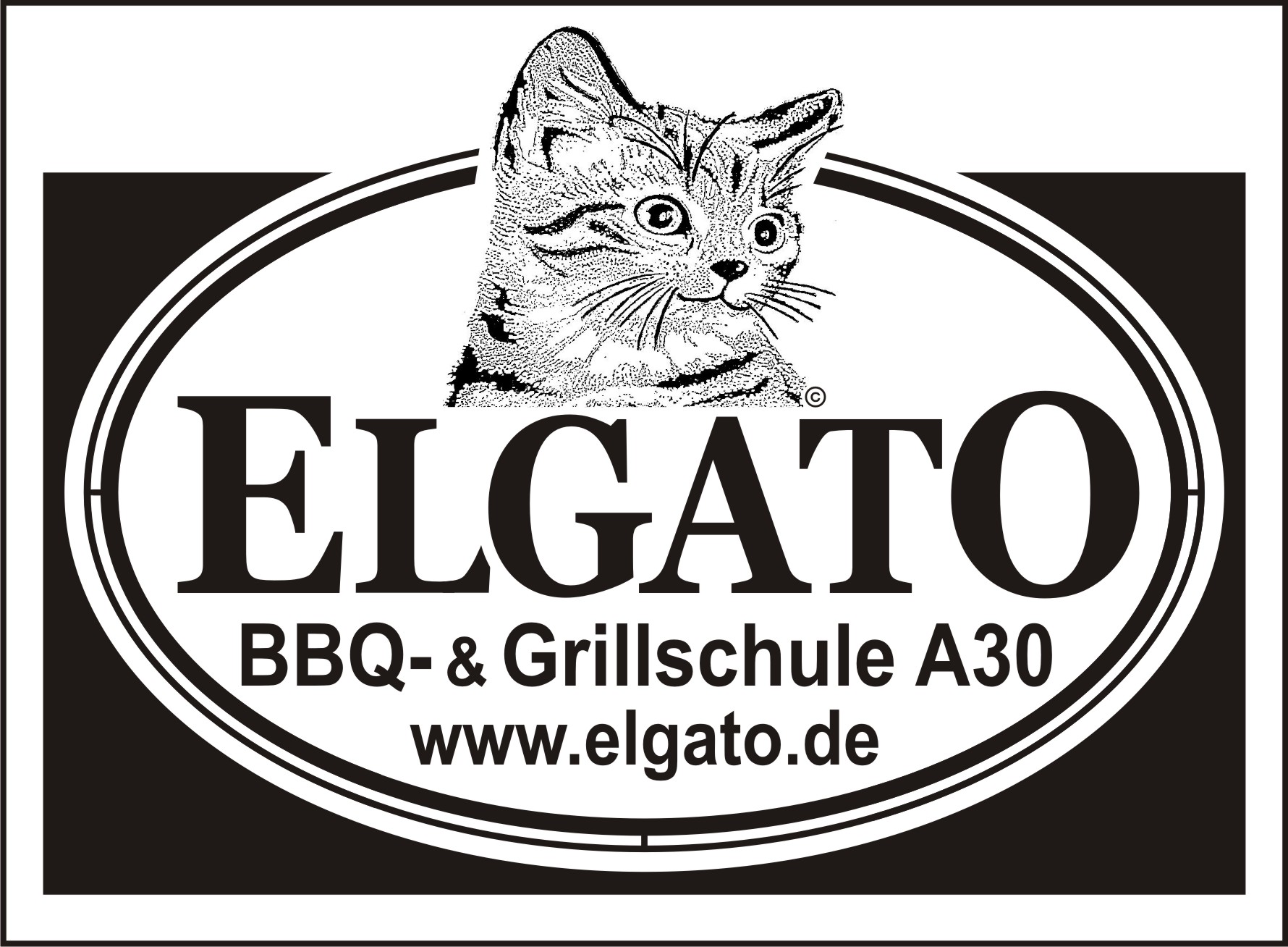 Das ELGATO-LOGO f&uuml;r die BBQ- und Grillschule